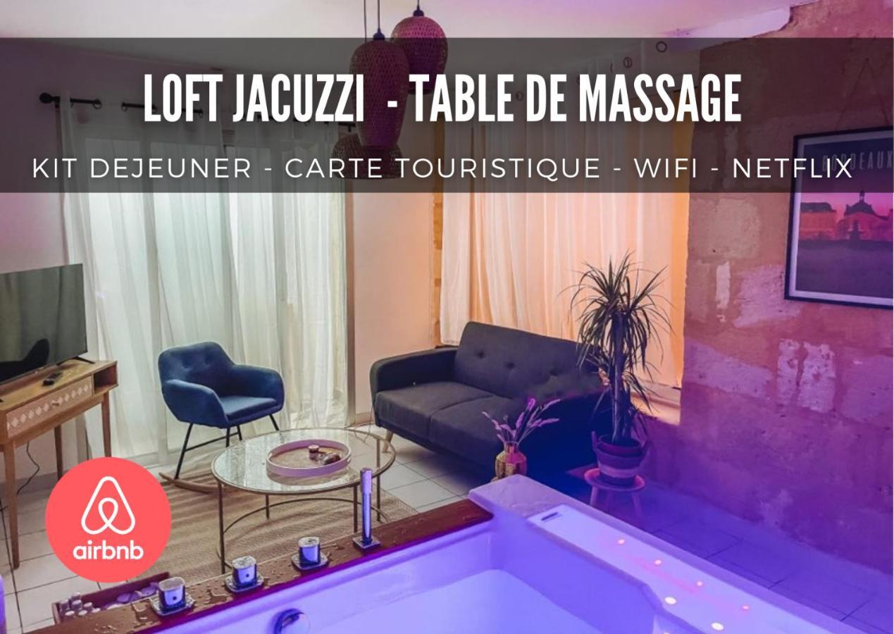 ボルドーNuit D'Exception - Loft Avec Jacuzziアパートメント エクステリア 写真